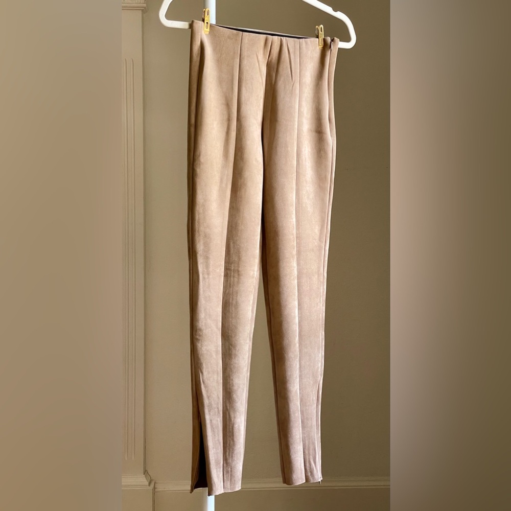 Zara Faux Suede Leggings / S